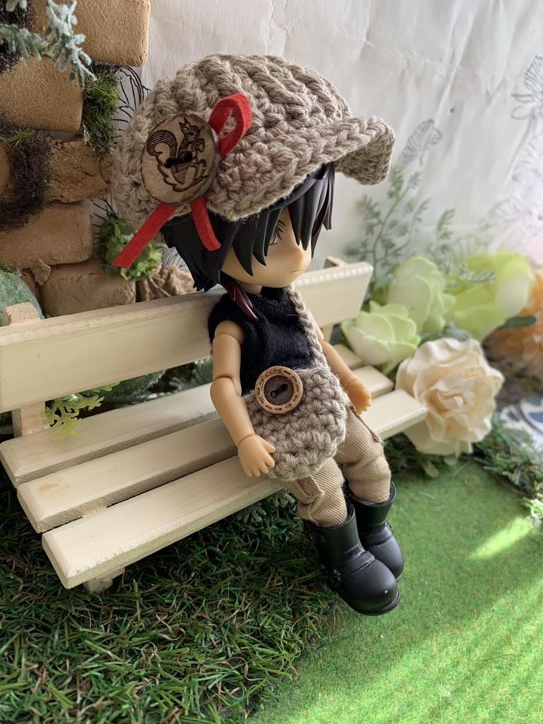 ねんどろいど用帽子とバッグセット