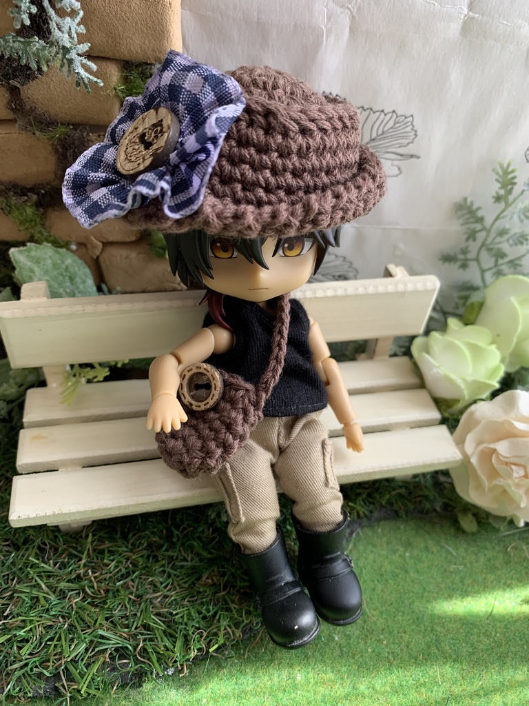 ねんどろいど用帽子とバッグセット