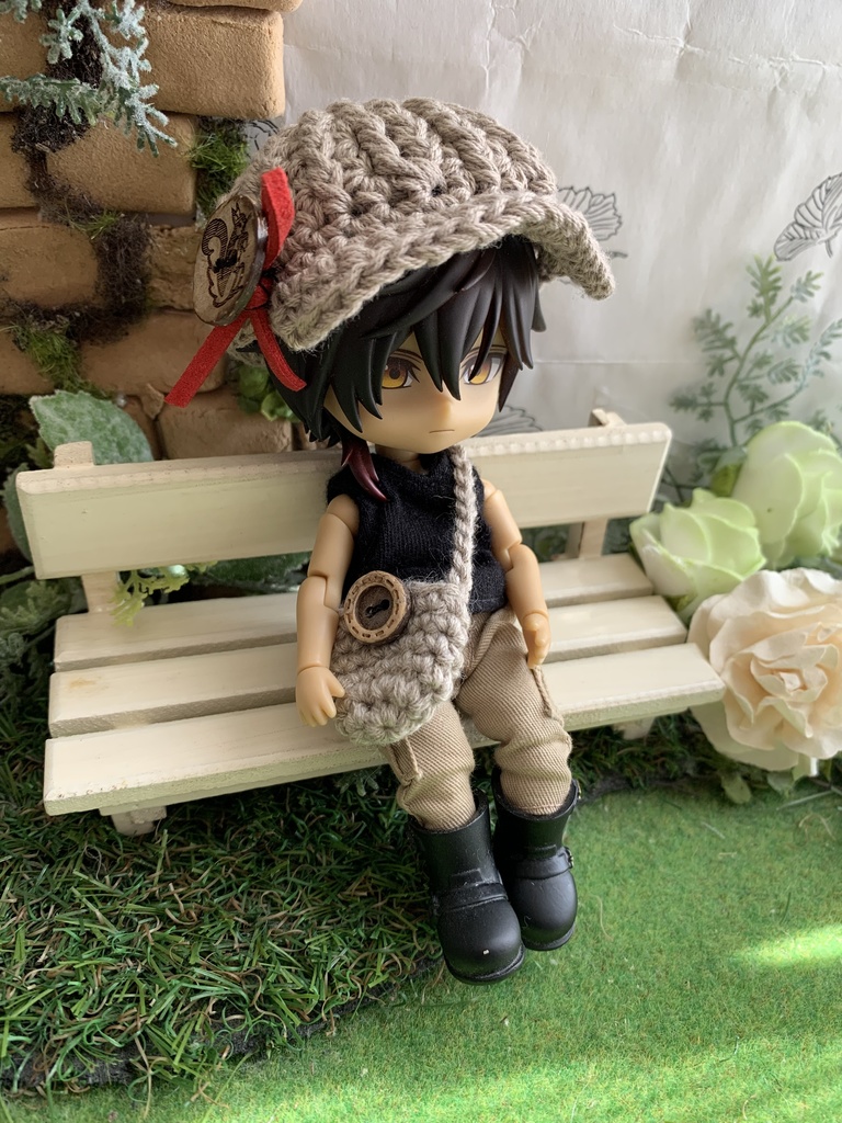 ねんどろいど用帽子とバッグセット