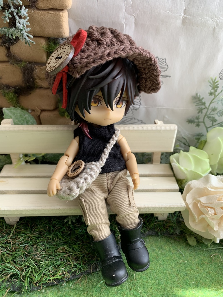 ねんどろいど用帽子とバッグセット