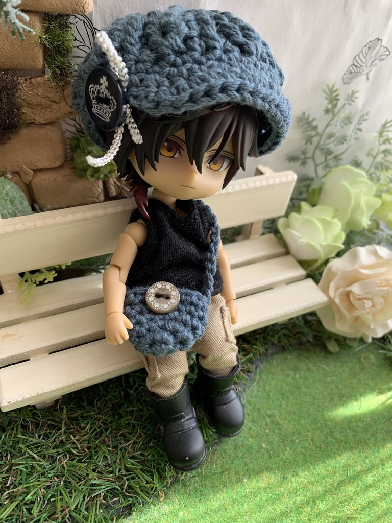 ねんどろいど用帽子とバッグセット