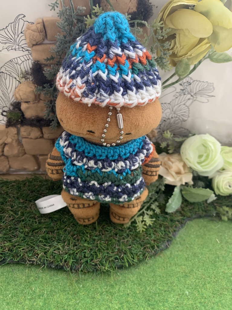 土偶ちゃんニット帽とベストセット