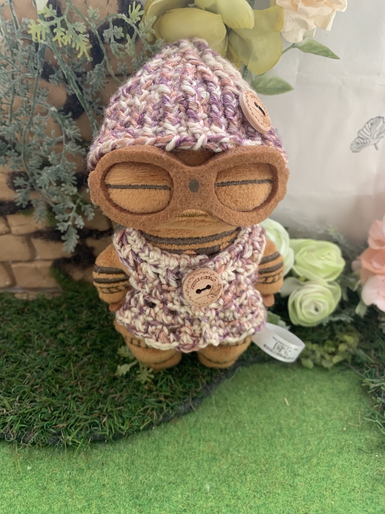 土偶ちゃんニット帽とベストセット