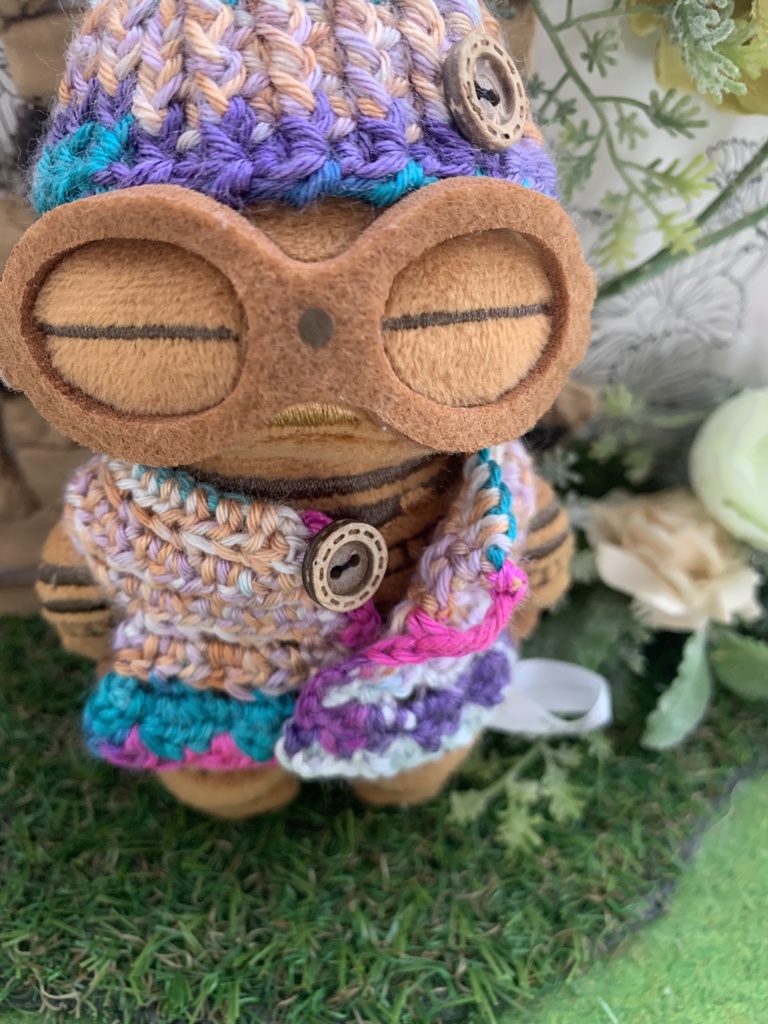 土偶ちゃんニット帽とベストセット