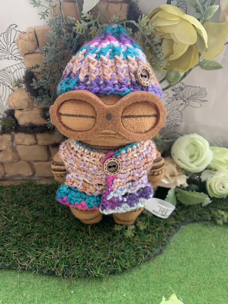 土偶ちゃんニット帽とベストセット