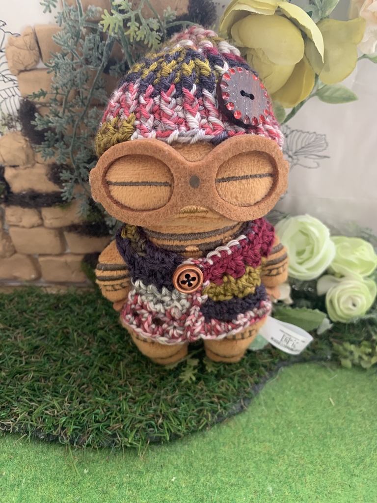 土偶ちゃんニット帽とベストセット