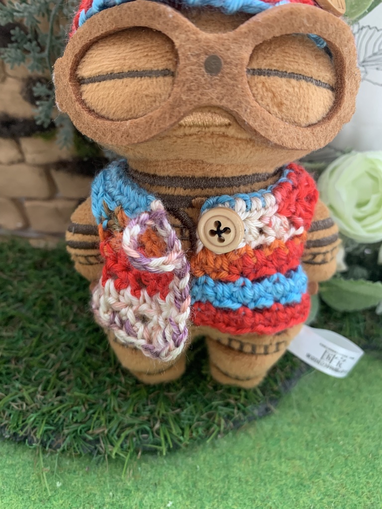 土偶ちゃんニット帽とベストセット