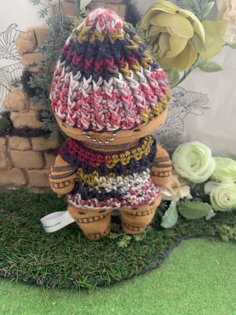 土偶ちゃんニット帽とベストセット