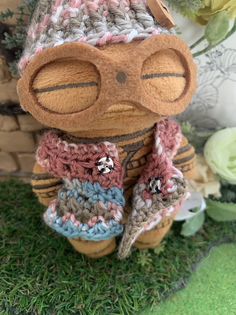 土偶ちゃんニット帽とベストセット