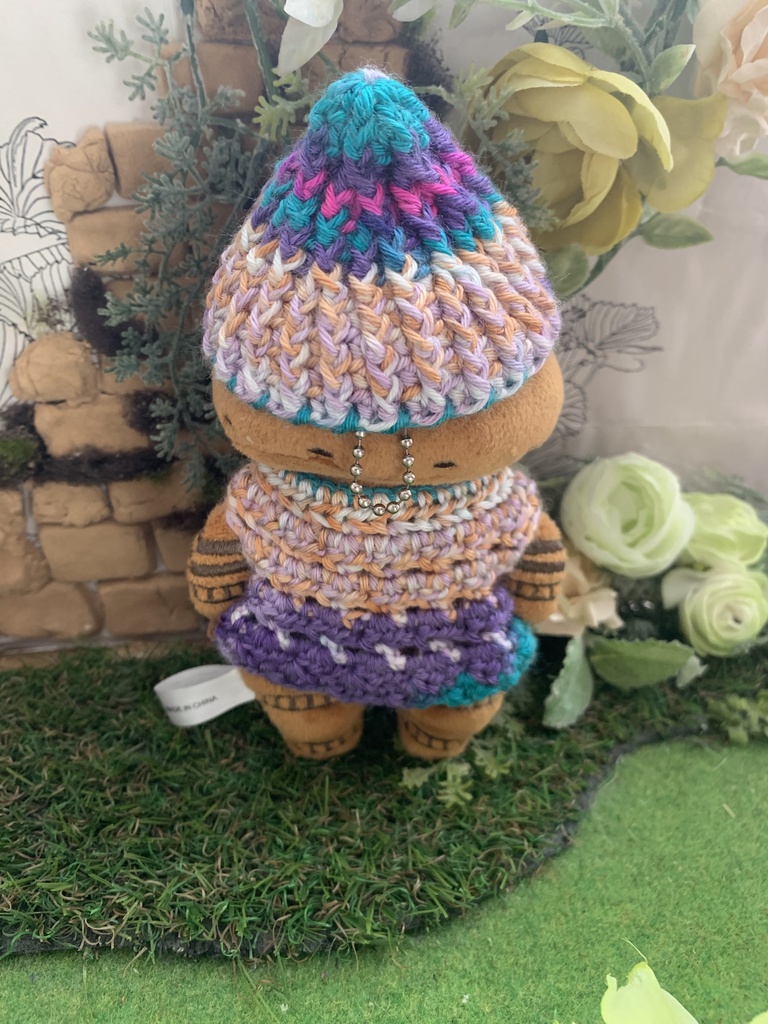 土偶ちゃんニット帽とベストセット