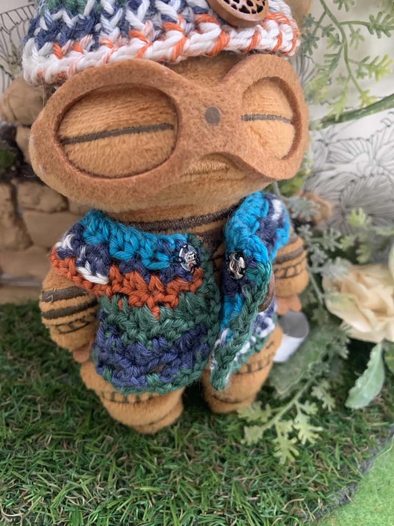 土偶ちゃんニット帽とベストセット