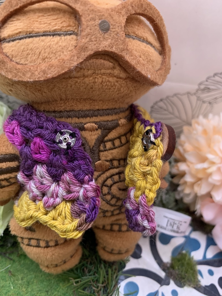 土偶ニット 帽子ベストセット