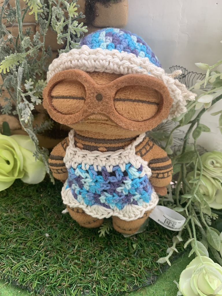 土偶ちゃんカラフル帽子ニットベストセット