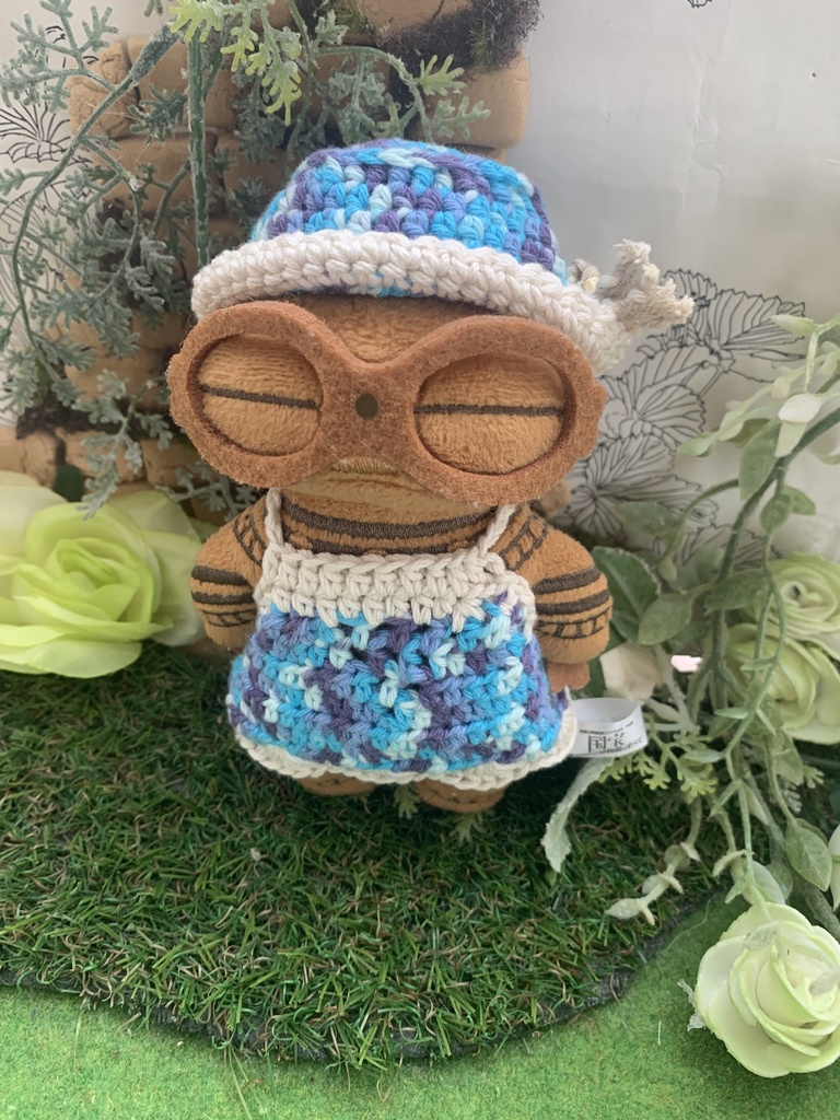 土偶ちゃんカラフル帽子ニットベストセット