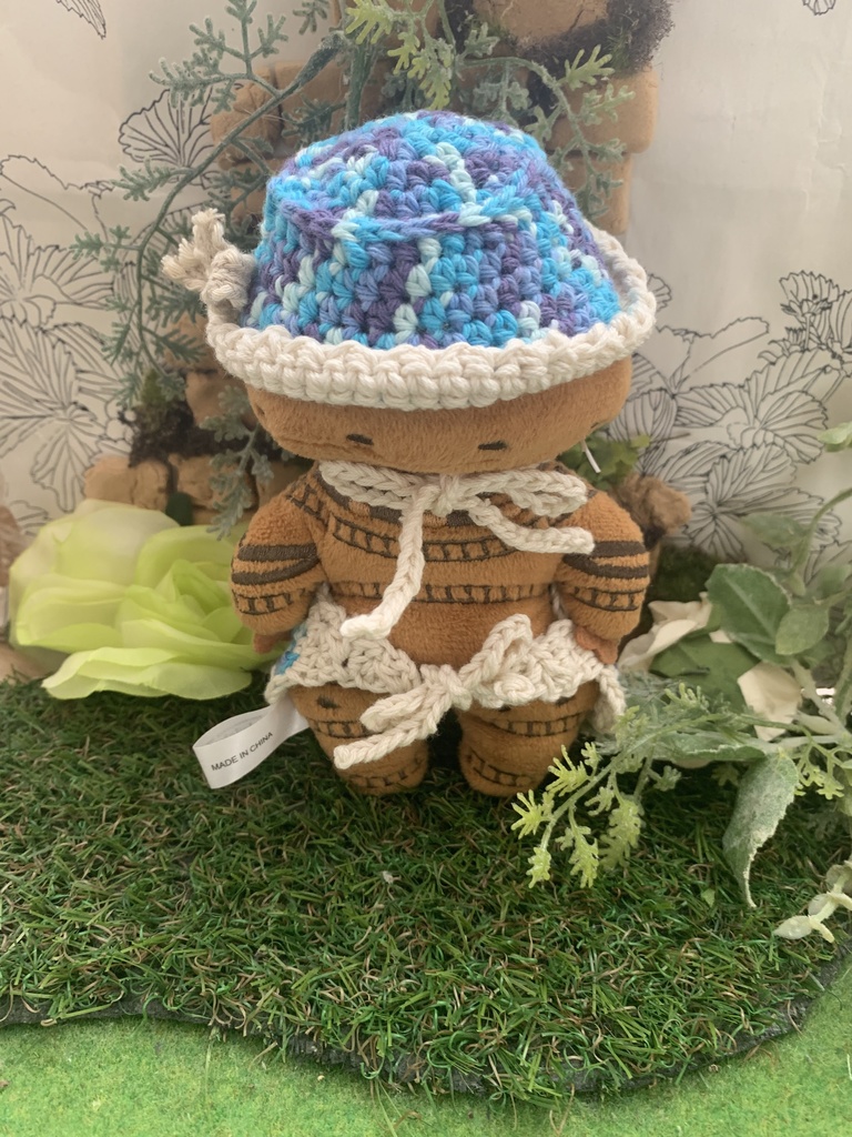 土偶ちゃんカラフル帽子ニットベストセット