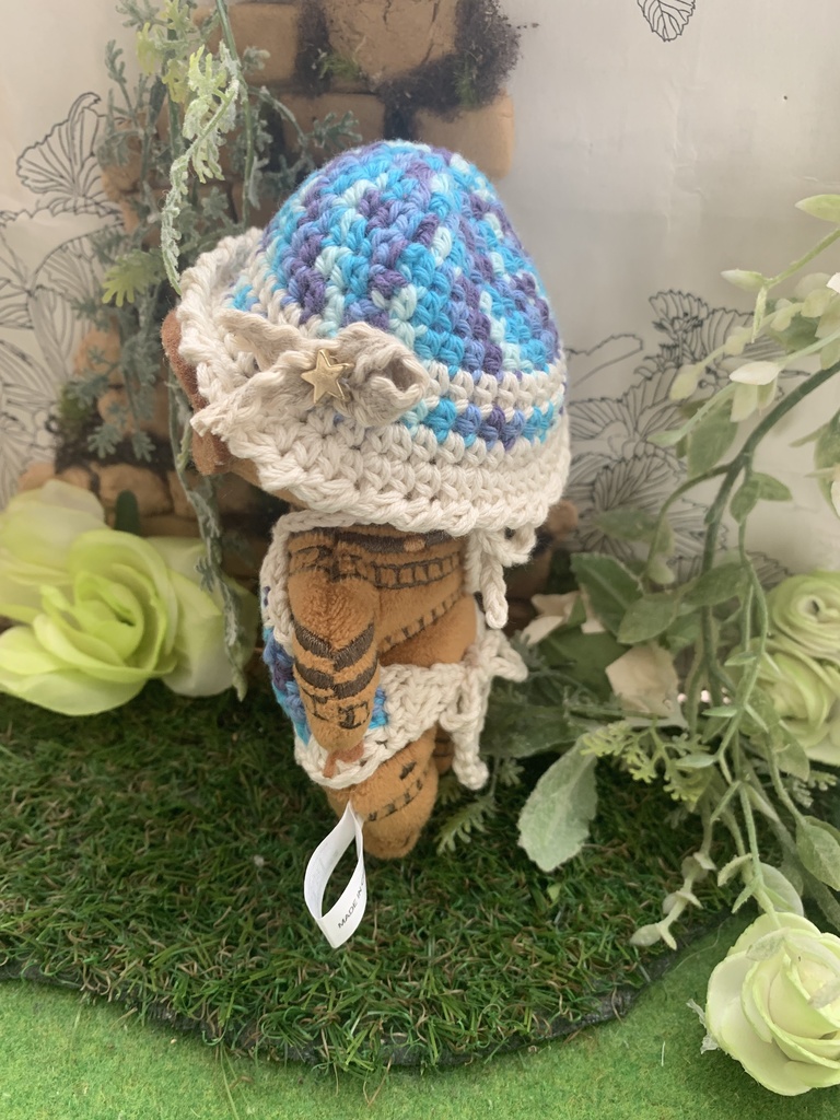 土偶ちゃんカラフル帽子ニットベストセット