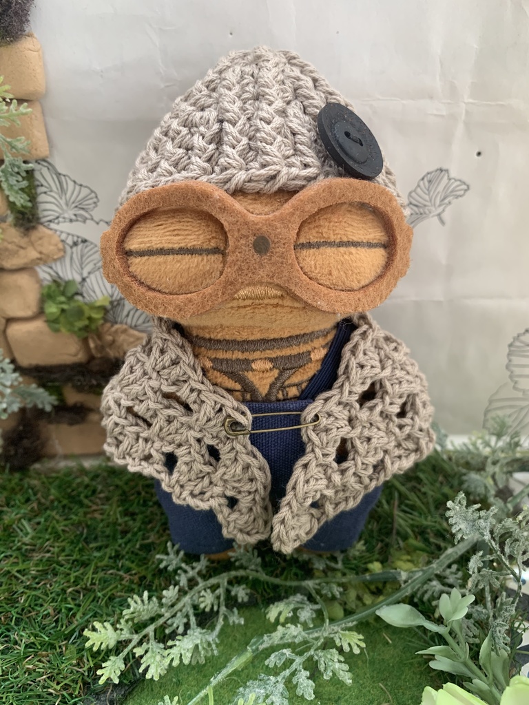 土偶ちゃん秋コーデ帽子ストールセット