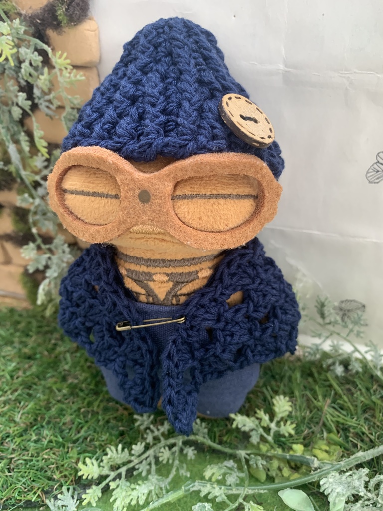 土偶ちゃん秋コーデ帽子ストールセット