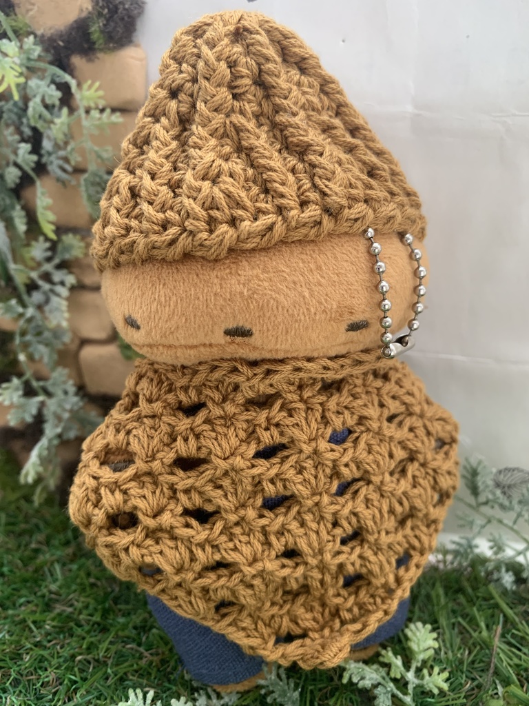 土偶ちゃん秋コーデ帽子ストールセット