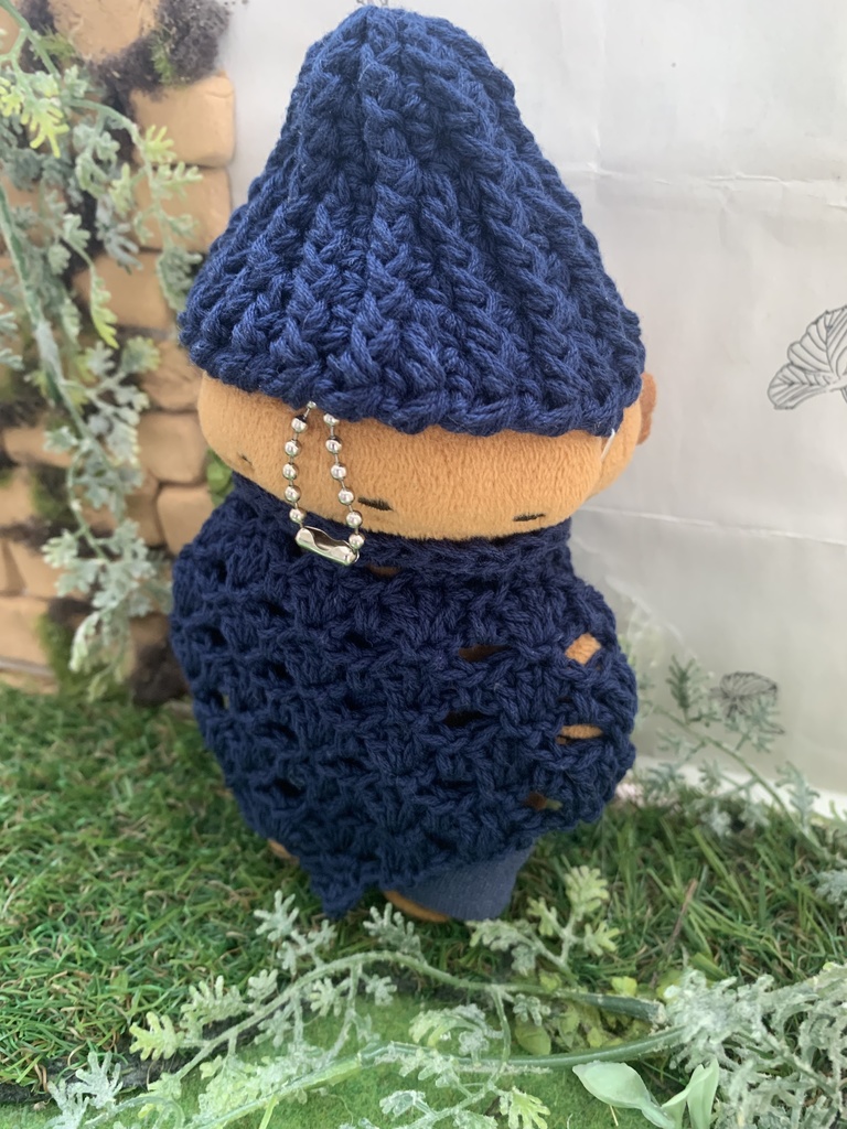 土偶ちゃん秋コーデ帽子ストールセット