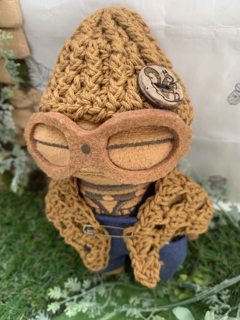 土偶ちゃん秋コーデ帽子ストールセット