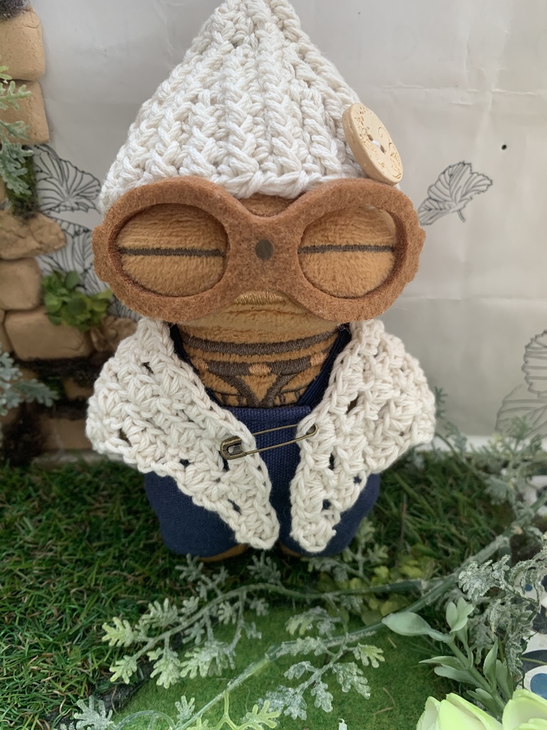 土偶ちゃん秋コーデ帽子ストールセット