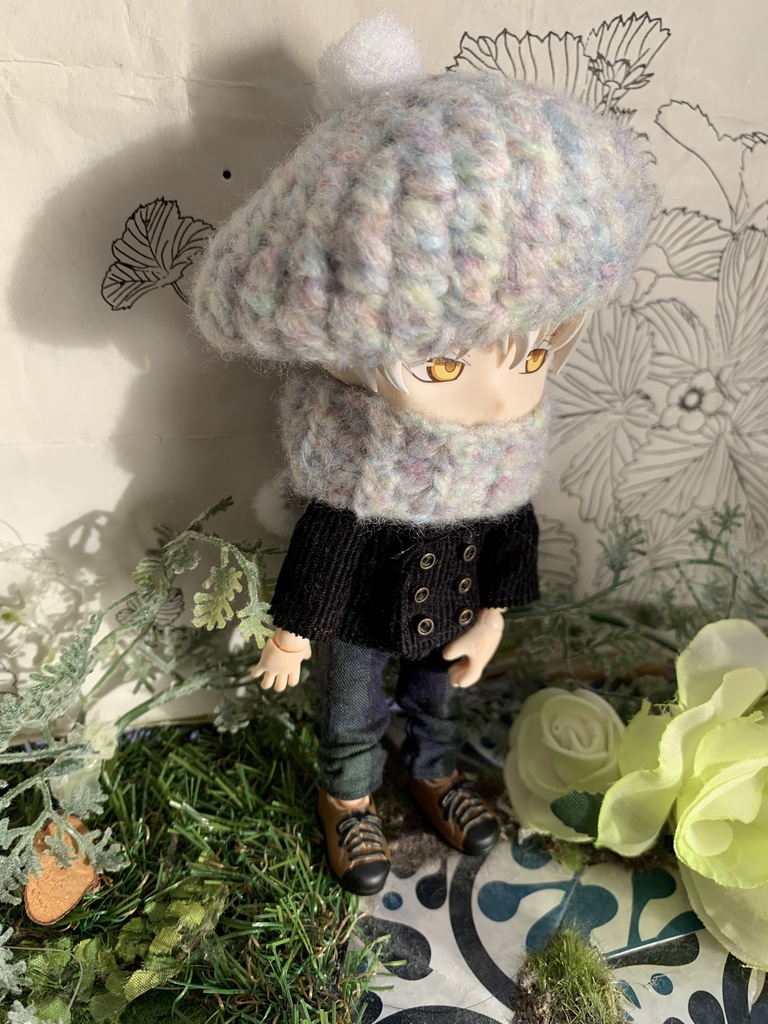 ねんどろベレー帽マフラーセット