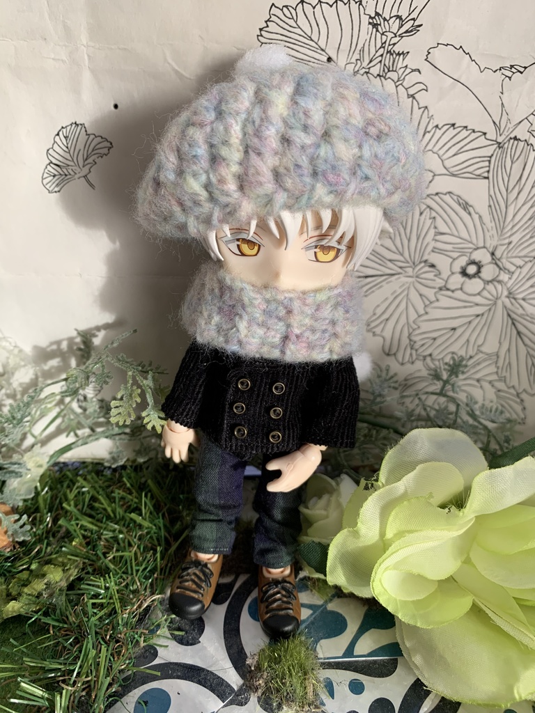 ねんどろベレー帽マフラーセット