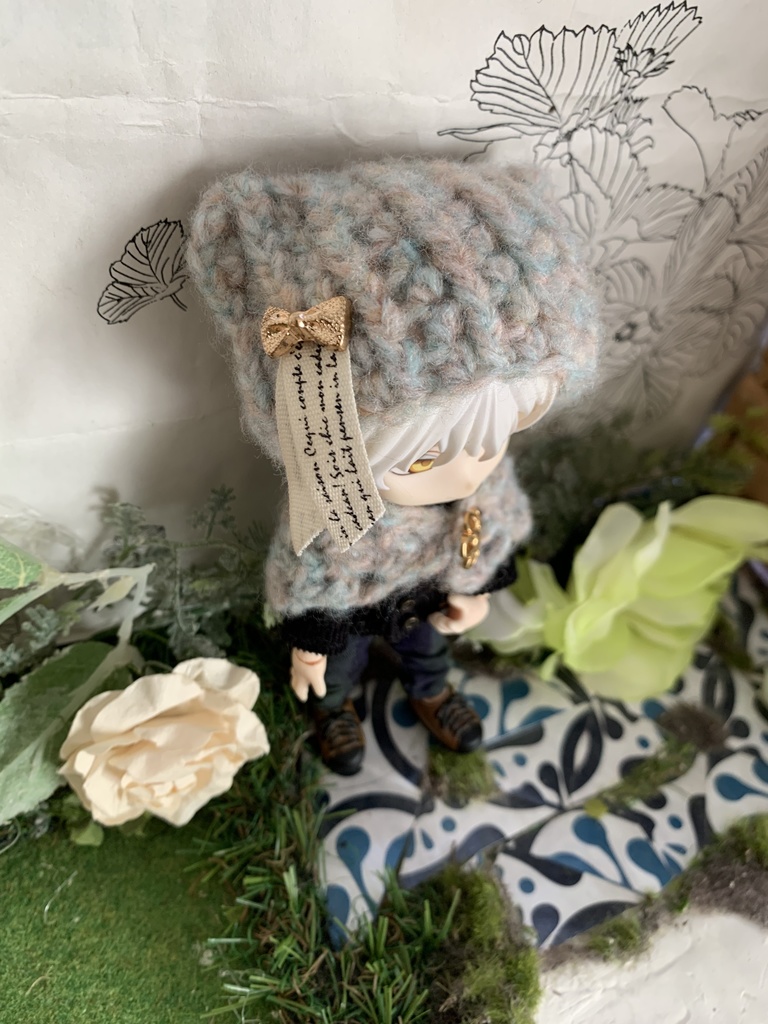 ねんどろ猫耳帽子とストールセット