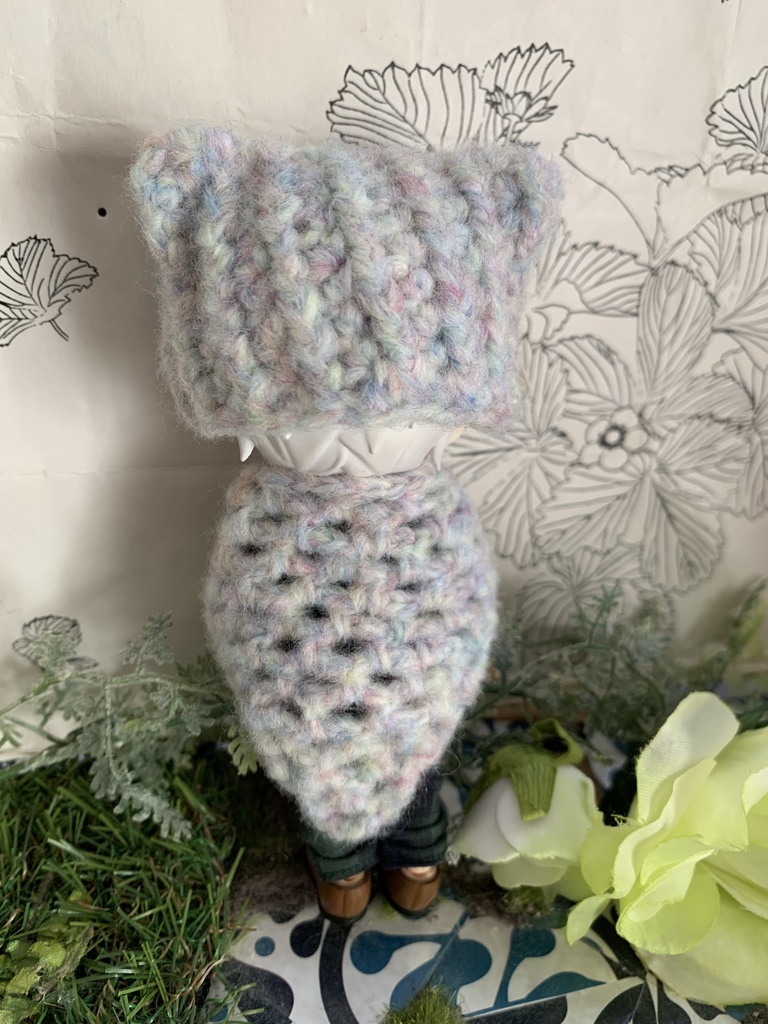 ねんどろ猫耳帽子とストールセット