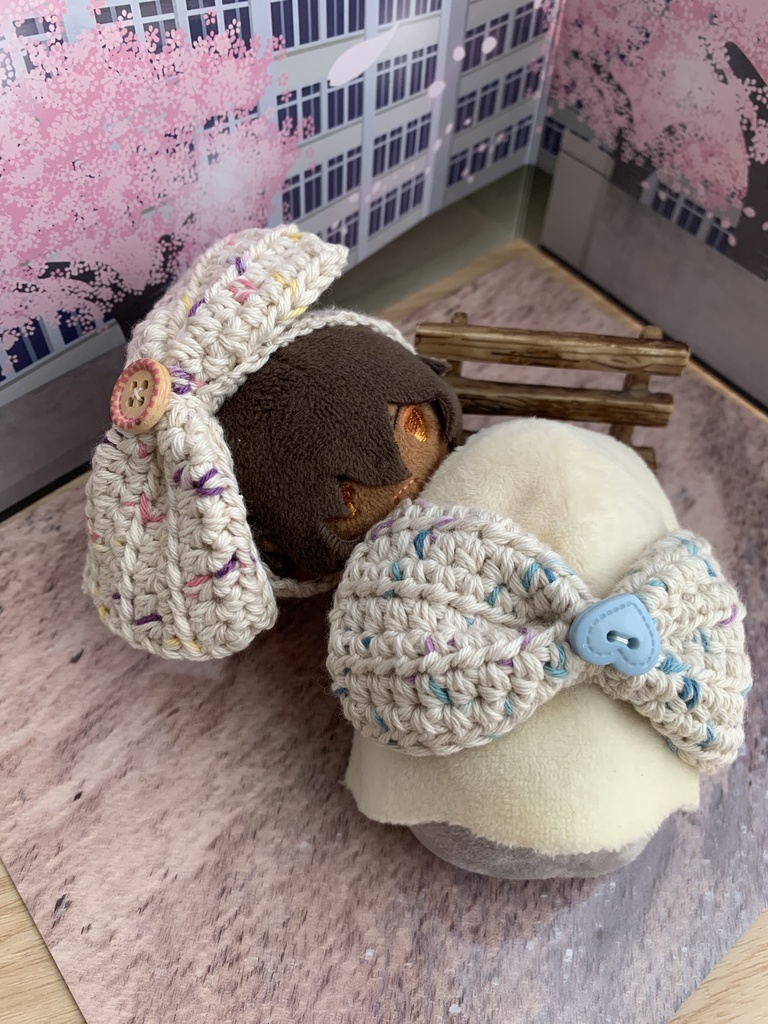 もちマス用ニットリボン