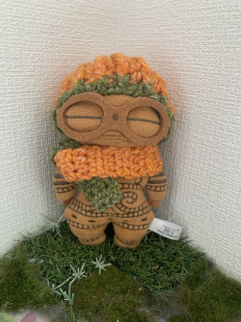 土偶ちゃん帽子マフラーセット