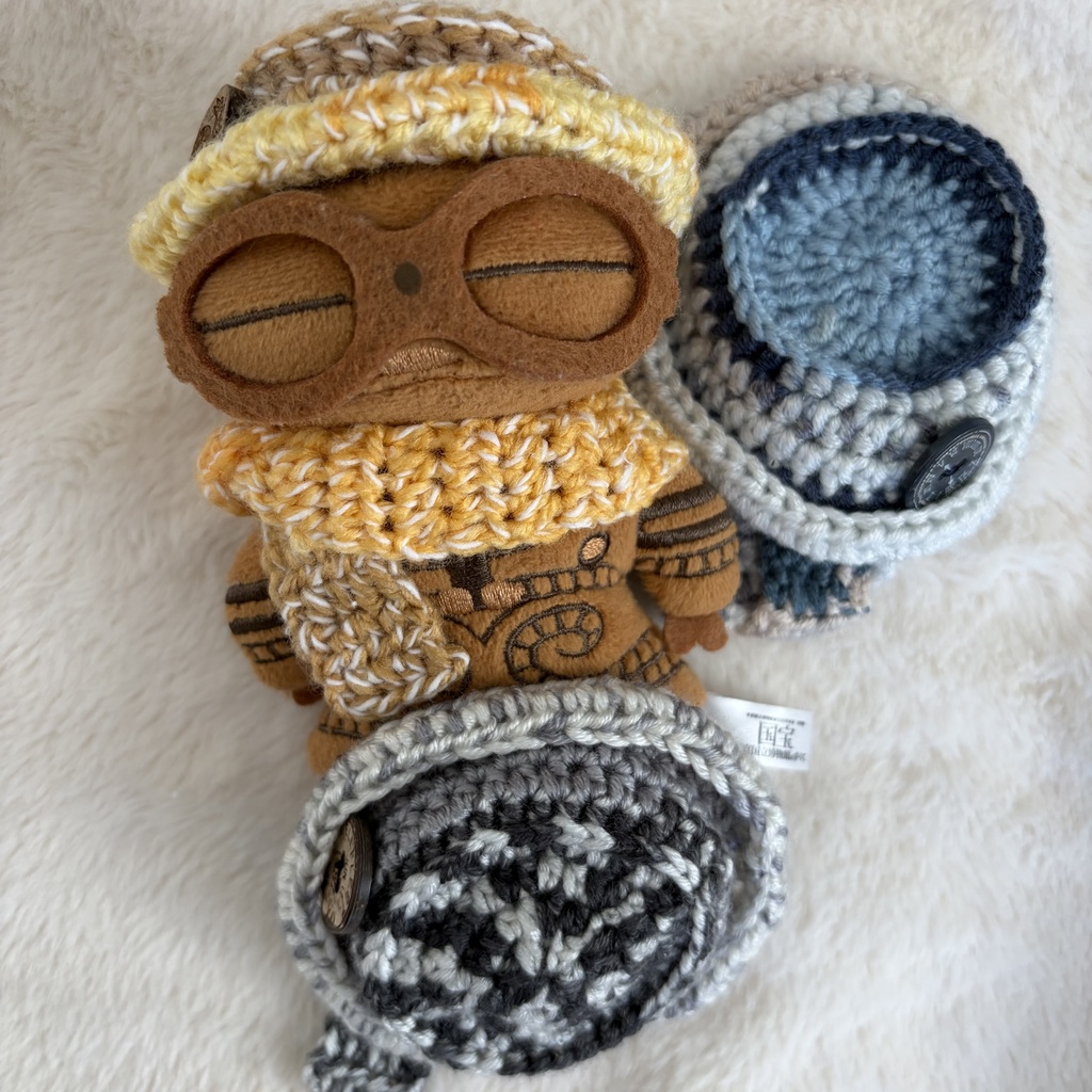 土偶ちゃん冬帽子マフラーセット