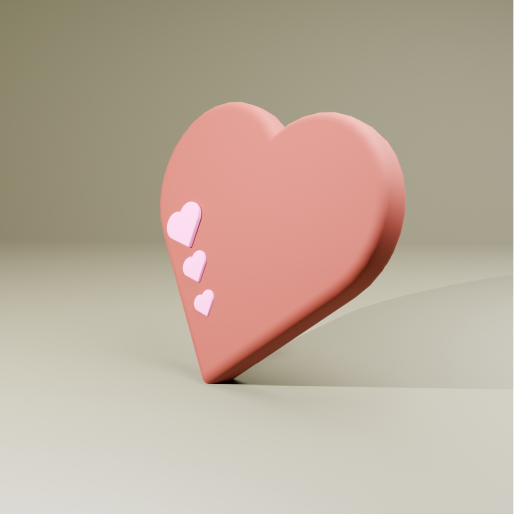 【VRC向け】チョコっとイヤリング 4種~VRChat accessory~