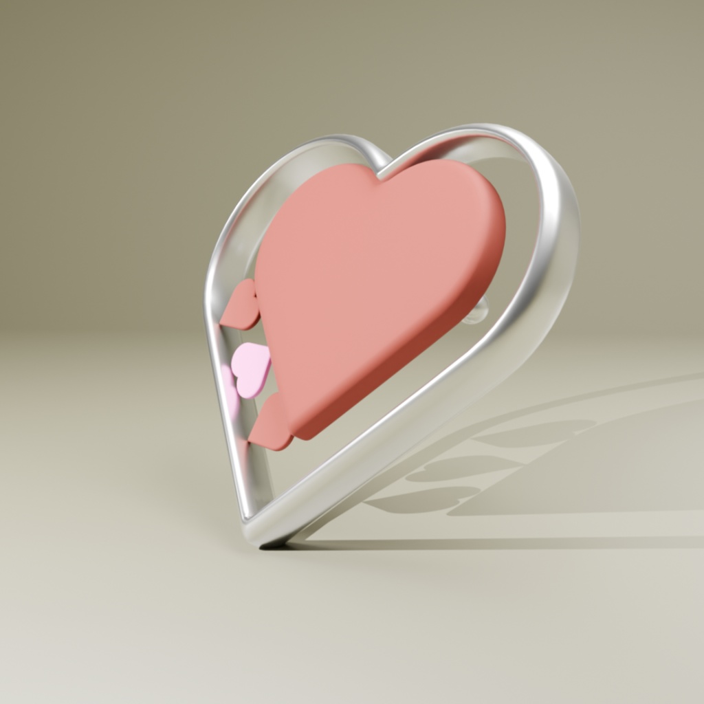 【VRC向け】チョコっとイヤリング 4種~VRChat accessory~