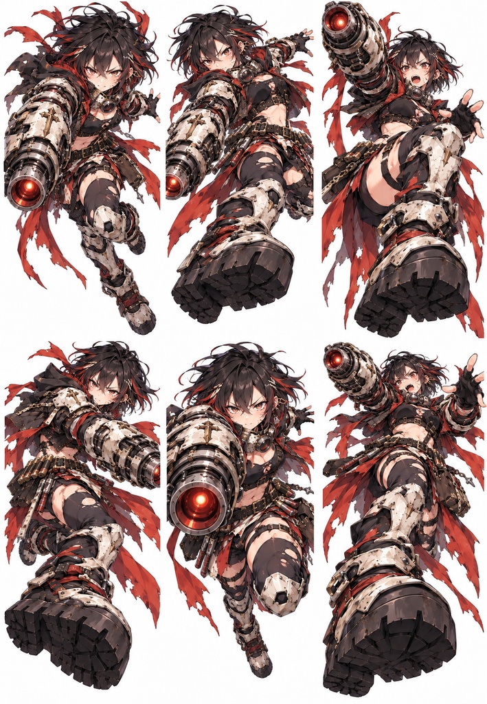 ChatGPT WORKとPlus専用攻撃動作生成プロンプト無限ガチャ編