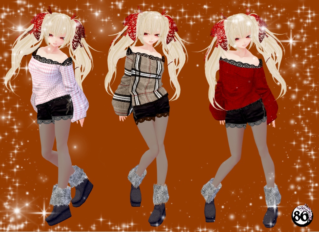 【VRoid】現代風の服セット