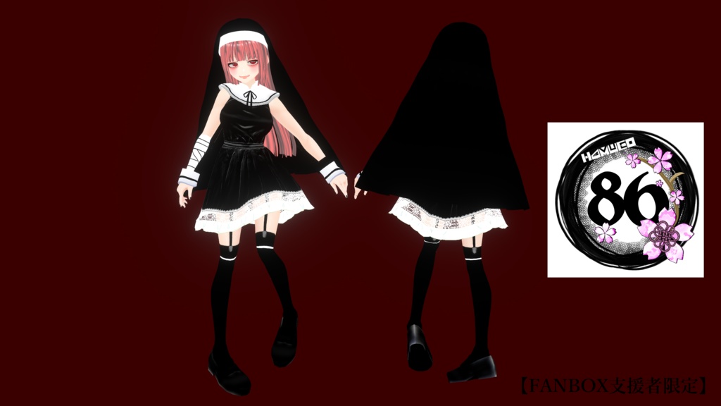 【VRoid】86修道女( Nun)