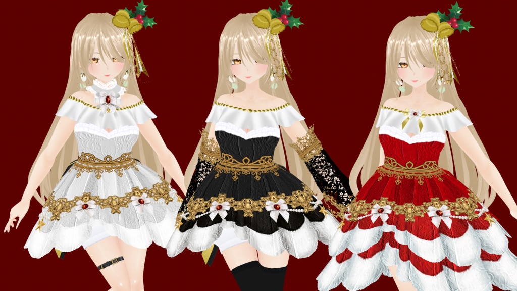 【VRoid】86クリスマスセットVer.2