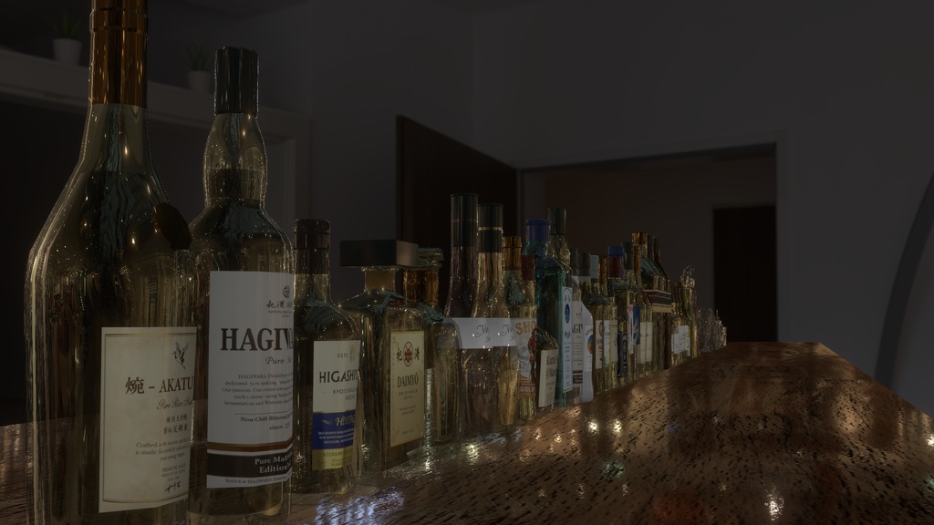 〔VRChat小物販売〕Bar Assets < バーセット >