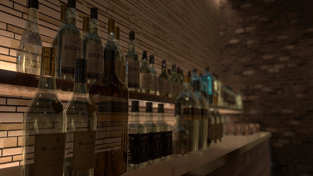 〔VRChat小物販売〕Bar Assets < バーセット >