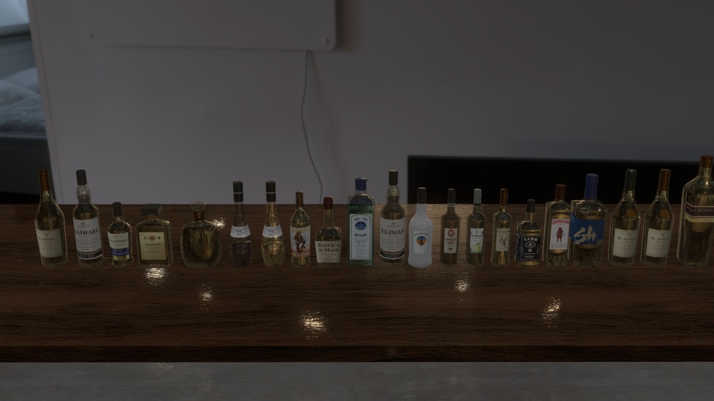 〔VRChat小物販売〕Bar Assets < バーセット >
