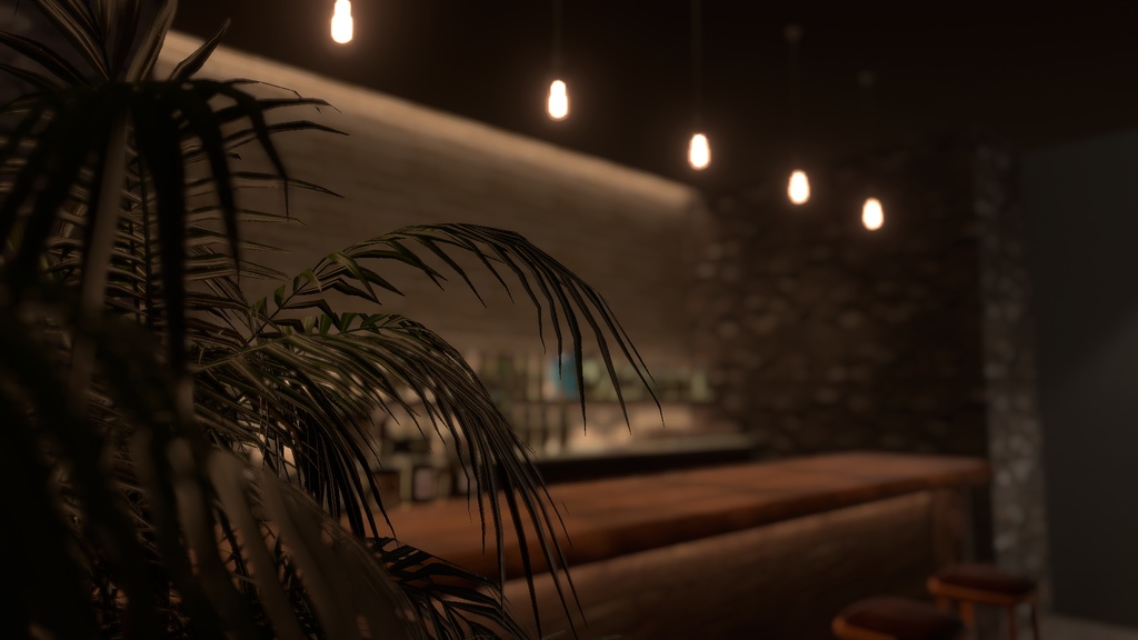 〔VRChatワールド販売〕Bar "SingleMeasure" < 街角のバー >
