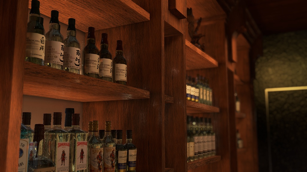 〔VRChatワールド販売〕Bar "AfterGlow" < 街角のバー >