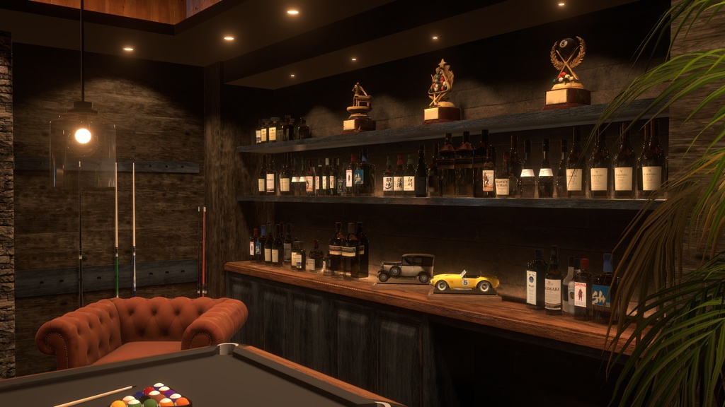 〔VRChatワールド販売〕Bar "Maltage" < 街角のバー >