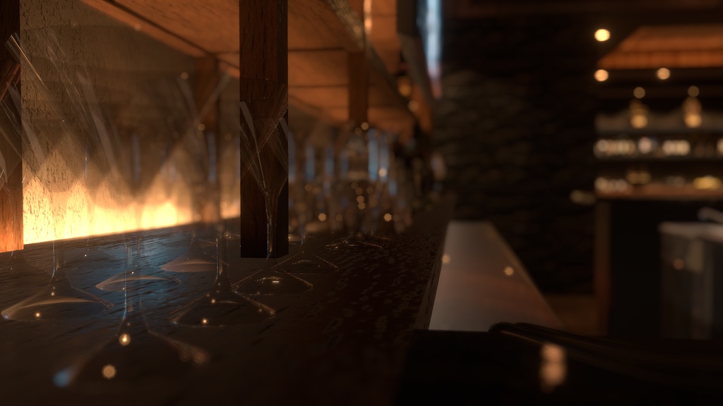 〔VRChatワールド販売〕Bar "Maltage" < 街角のバー >