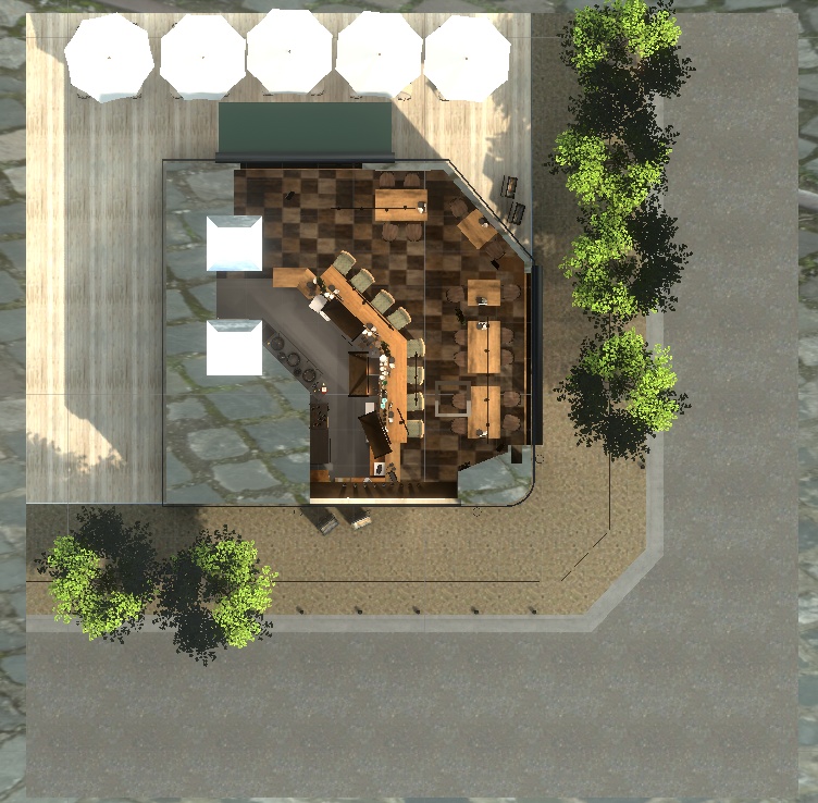 〔VRChatワールド販売〕Bar "YOI-KA" < 街角のバー & Cafe & 居酒屋 >