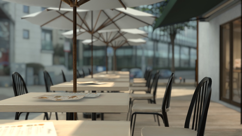 〔VRChatワールド販売〕Bar "YOI-KA" < 街角のバー & Cafe & 居酒屋 >