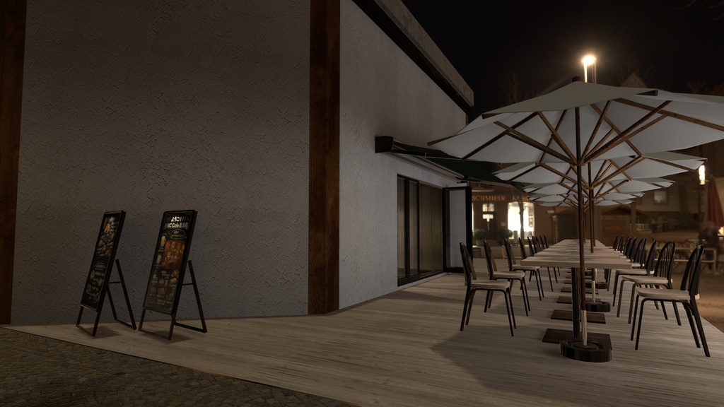 〔VRChatワールド販売〕Bar "YOI-KA" < 街角のバー & Cafe & 居酒屋 >