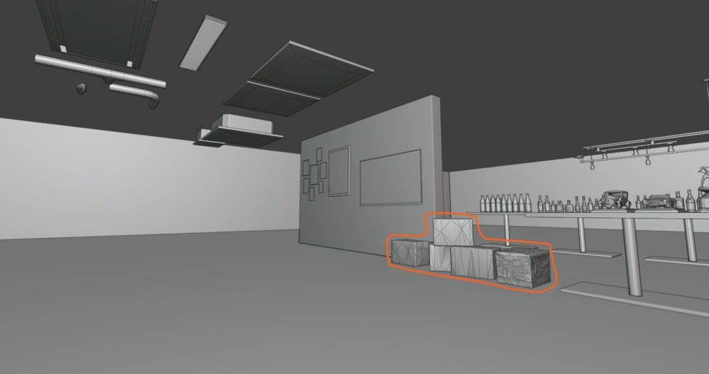 〔VRChatワールドアセット販売〕< バー & Cafe & 居酒屋のアセット >